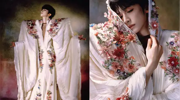 Liu Yu, a Chinese singer, model, and actress, stole the show in a stunning outfit