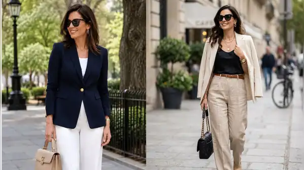 A practical guide to dress in quiet luxury over 40: Elegant fashion trends to try this season