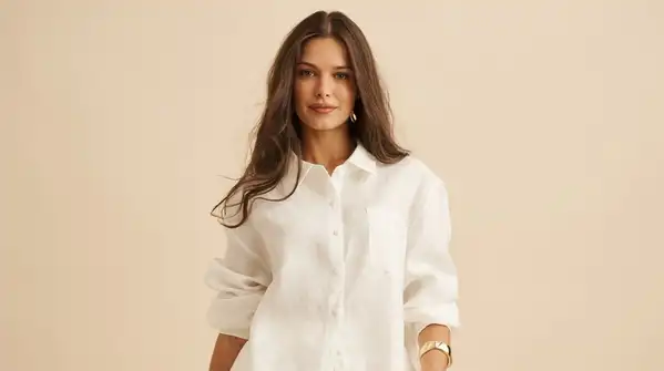 Hundreds of years ago, letting your white shirt show was basically a fashion crime