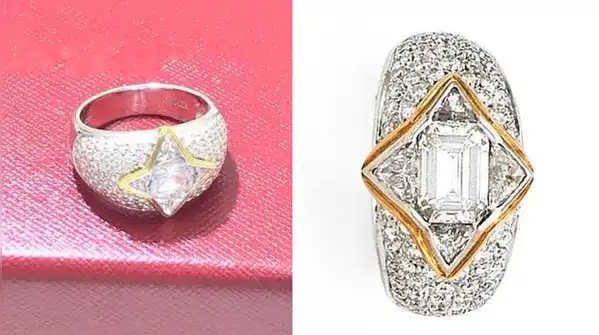 One of the most intriguing pieces to belong to Princess Diana has to be the gold and diamond