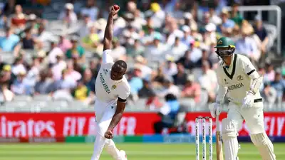 Kagiso Rabada, South Africa's leading fast bowler, will miss the upcoming three-match Test