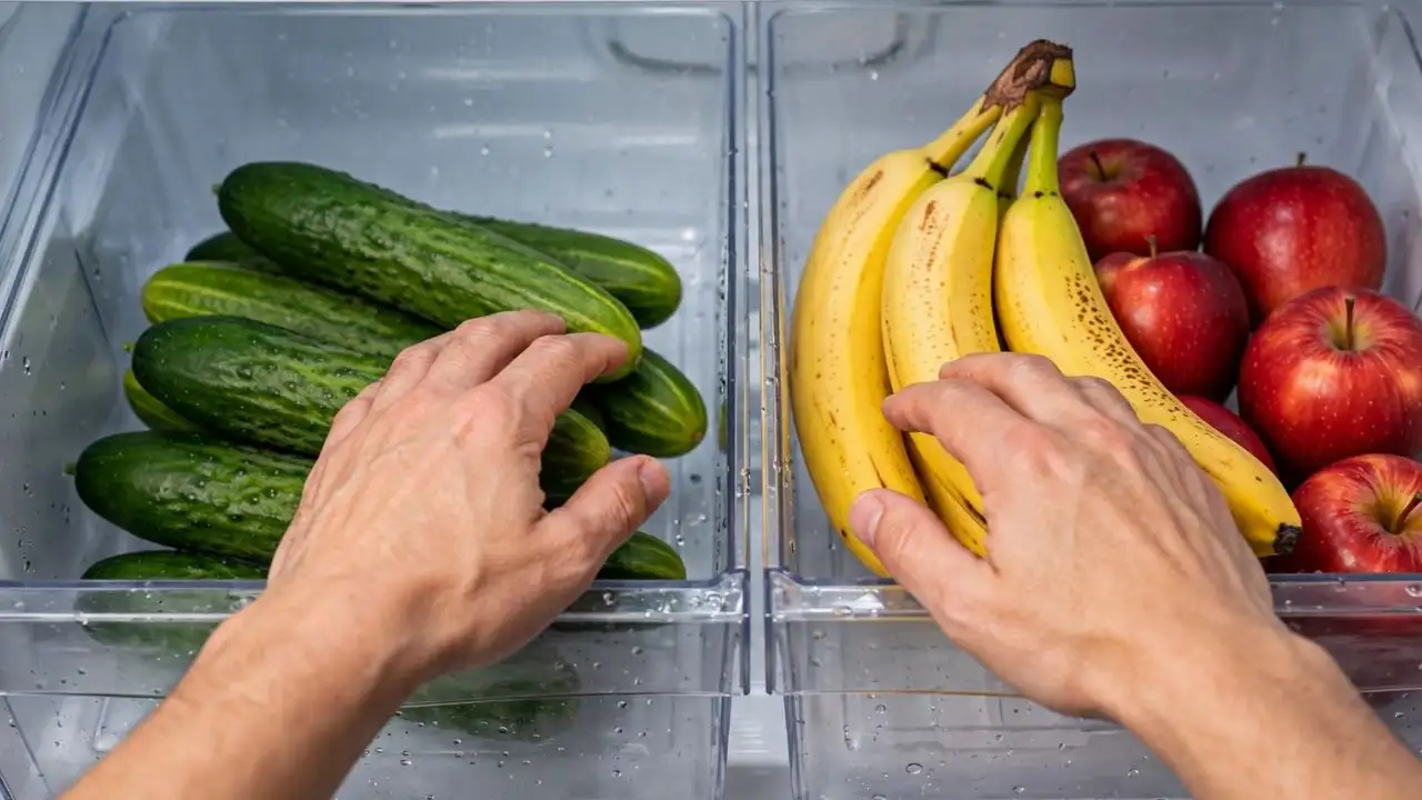 Simple steps such as wrapping cucumbers in paper towels, keeping them in a storage bag