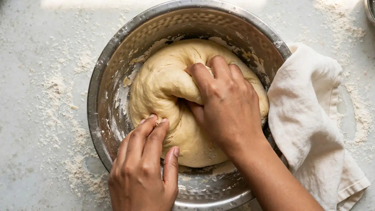 Making roti dough seems simple until the atta starts sticking to your hands