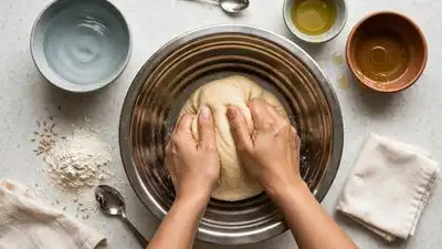 Making roti dough seems simple until the atta starts sticking to your hands