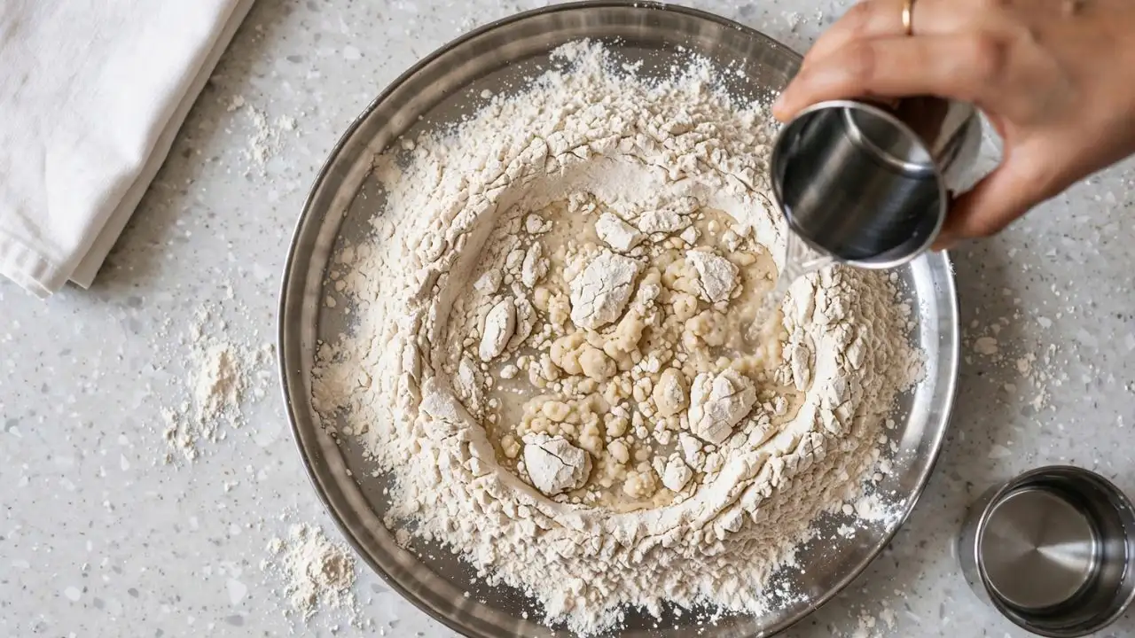 Making roti dough seems simple until the atta starts sticking to your hands