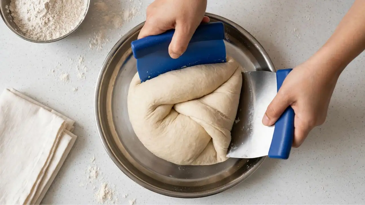 Making roti dough seems simple until the atta starts sticking to your hands