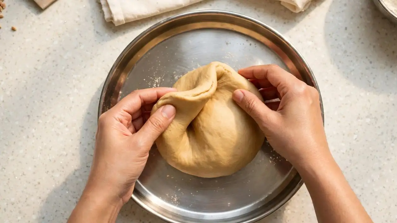 Making roti dough seems simple until the atta starts sticking to your hands