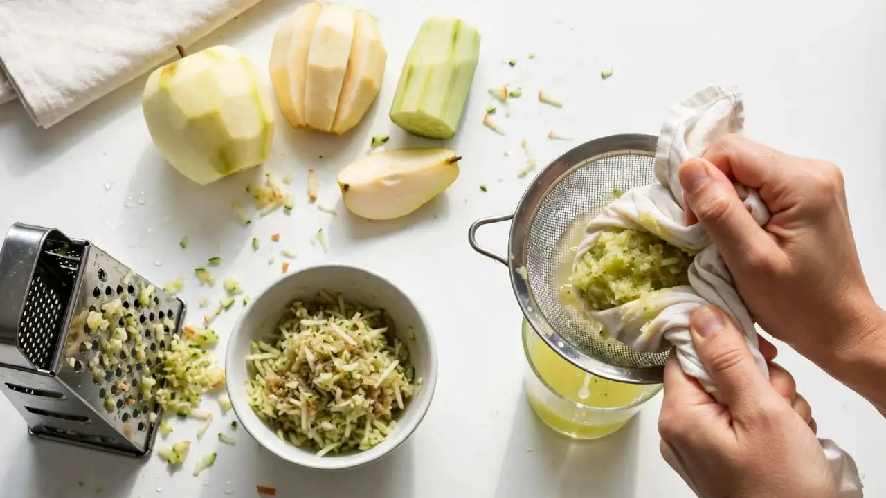 Here are some practical ways to make fresh fruit juice without a mixer, along with the fruits