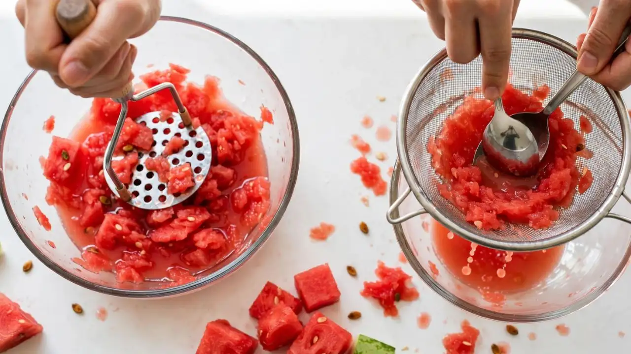 Here are some practical ways to make fresh fruit juice without a mixer, along with the fruits