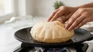 Making a round roti without a rolling board can seem harder than it is