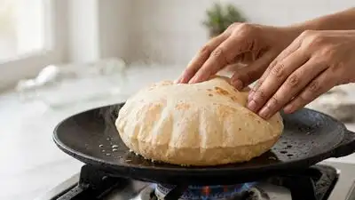 Making a round roti without a rolling board can seem harder than it is