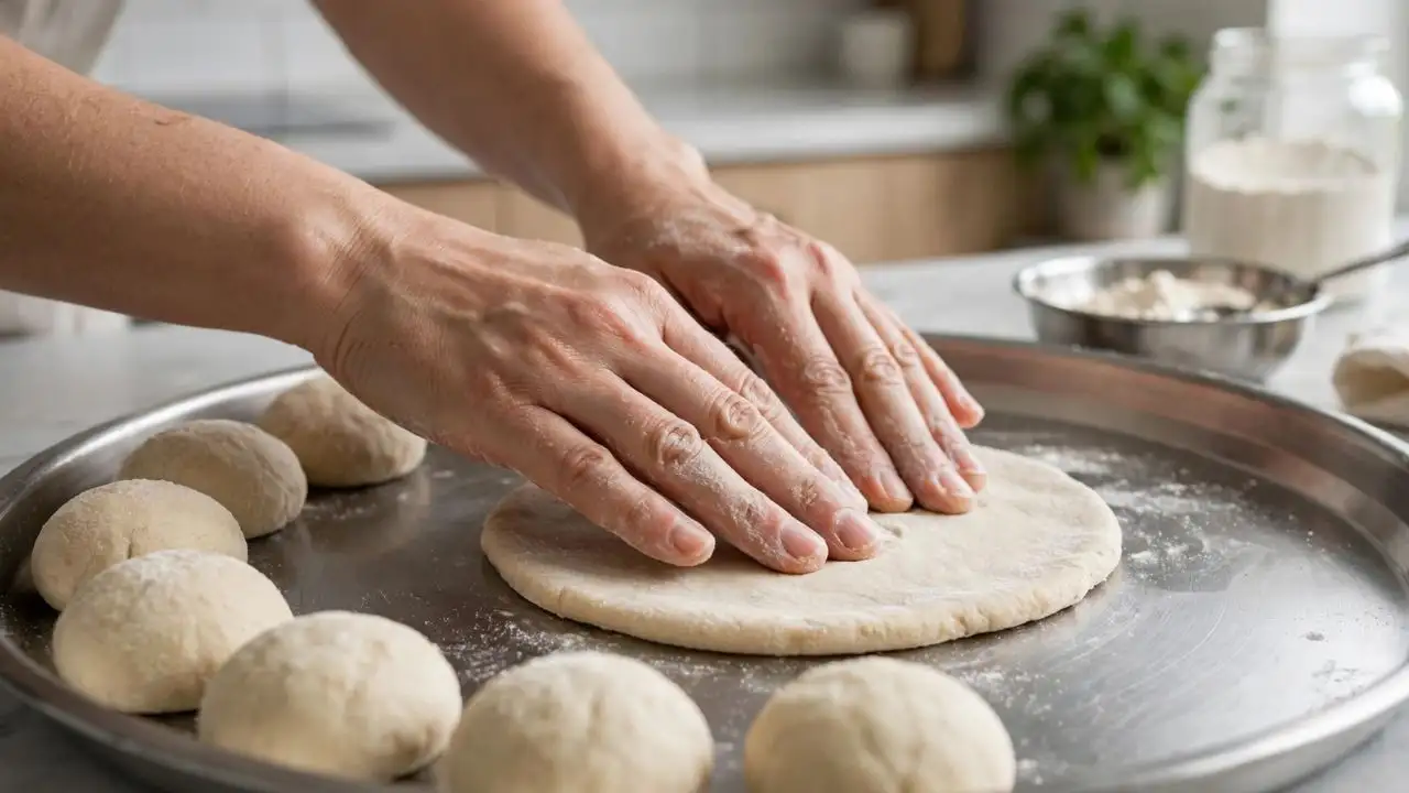 Making a round roti without a rolling board can seem harder than it is