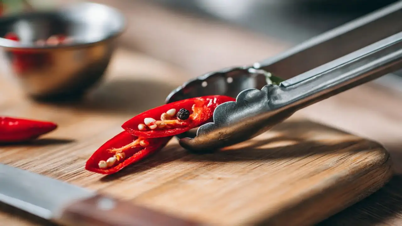 A practical guide to 5 easy tricks to remove dried red chilli seeds without touching them