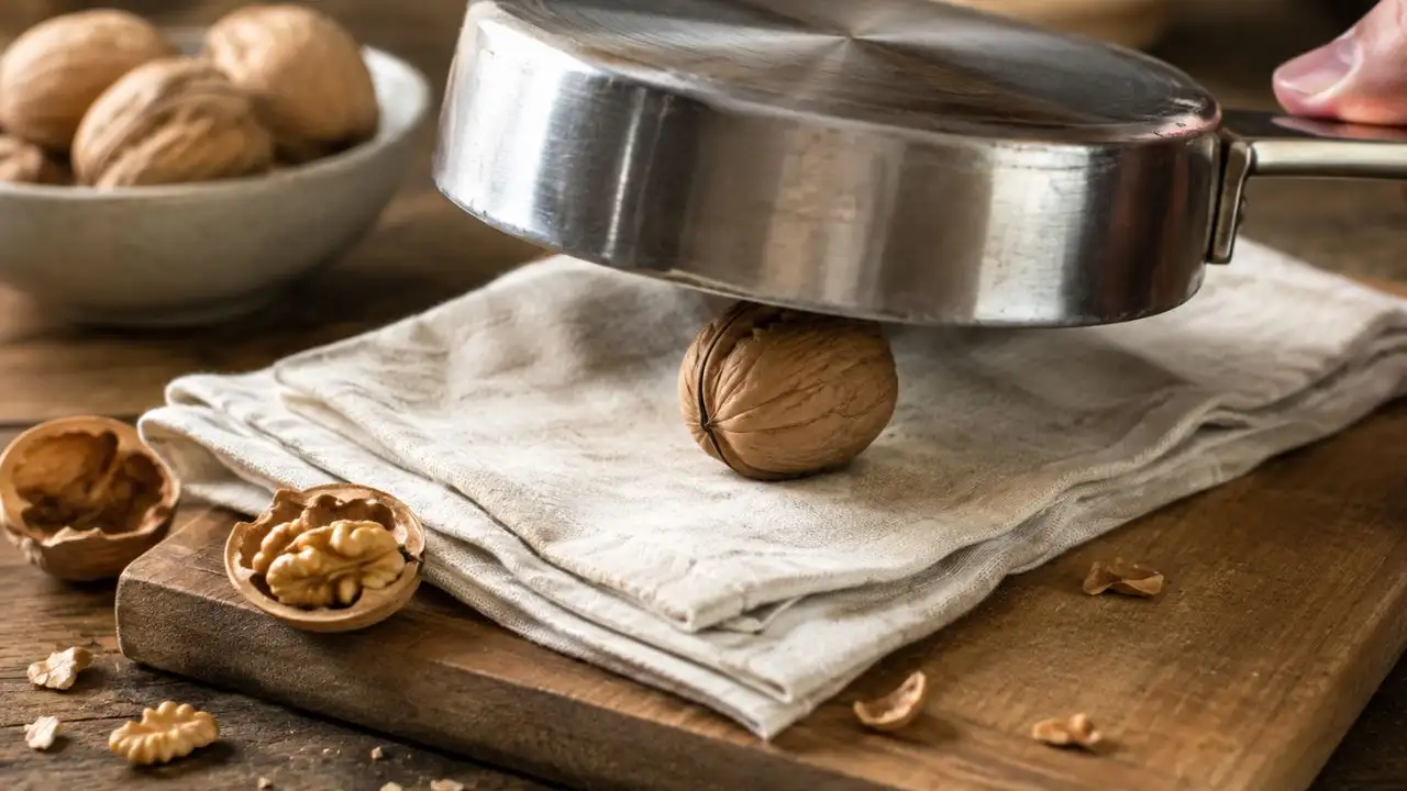 Here are some practical ways to crack walnuts without a traditional nutcracker and remove