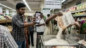 Expired wheat flour sold as loose atta at a popular Indian supermarket? Customer catches it