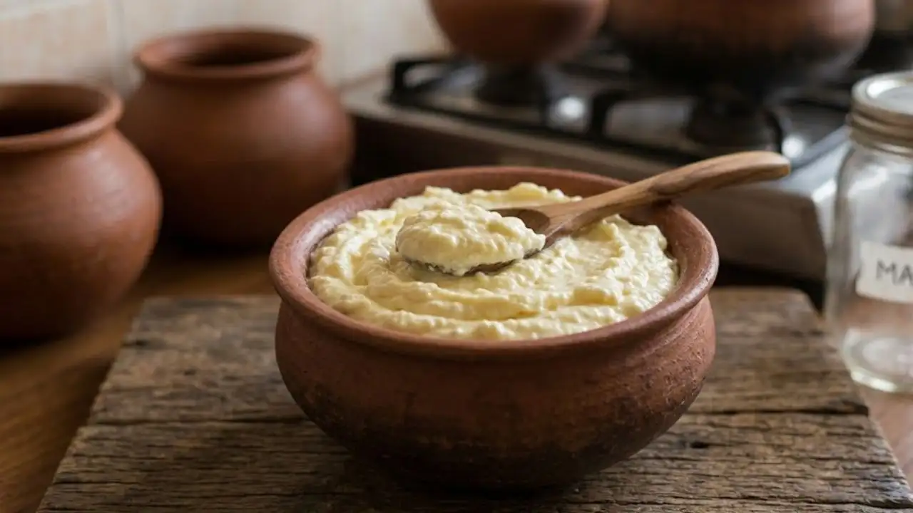 Making pure ghee at home from malai is a simple way to turn leftover milk cream