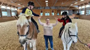 In 1999, a Virginia couple founded a nonprofit riding programme for people with disabilities