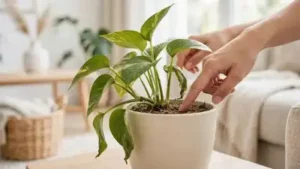 Knowing when to water a houseplant is not always as simple as checking the soil with your finger