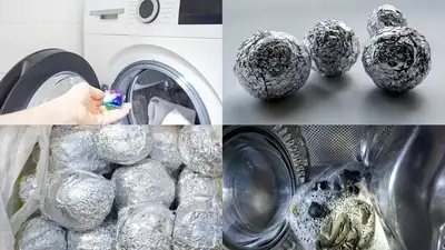 Any sharp or torn edge on a compacted foil ball can snag delicate fabric during the wash cycle