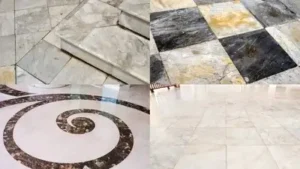 Waxes, acrylics, and urethane coatings not specifically formulated for natural stone can