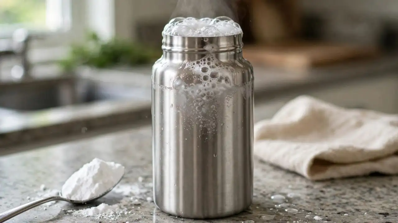 Regular washing with warm water, washing-up liquid and a bottle brush are some simple ways