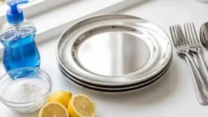 Old steel utensils can lose their shine over time