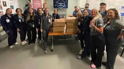Wyoming pizza shop receives fake $300 order for 18 pizzas, owner donates entire batch to hospital