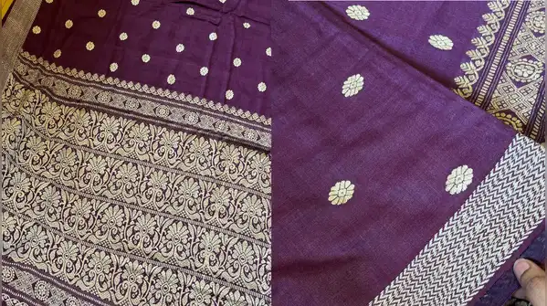 Wrapped in her very first hand-crafted Meghalayan Ahimsa silk saree, the actress traded
