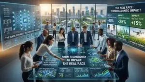 The real race is about who can turn it into impact — AI is no longer about who has the best