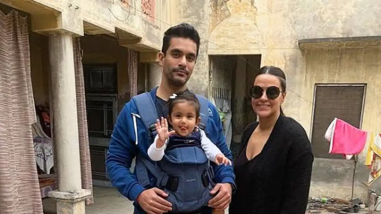 Speaking about what she teaches her daughter, Dhupia said, “So, literally the first word I