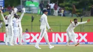 For the first time against India and only the fourth time overall, Sri Lanka did