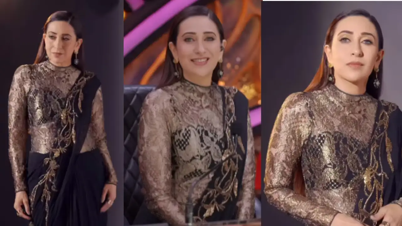 Karisma Kapoor is back at it again, stealing the fashion spotlight in desi outfits