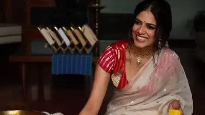 Malavika Mohanan is officially in the saree-siren phase of her life, and the drama this time is
