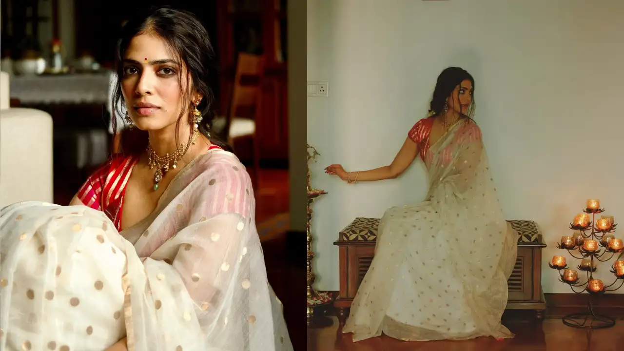 Malavika Mohanan is officially in the saree-siren phase of her life, and the drama this time is