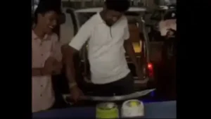 Following this, the Mahalingapuram police registered a case and arrested the three men who were