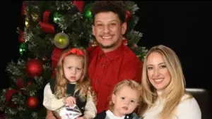he has been focusing on his family as his wife, Brittany Mahomes , made a heartwarming update
