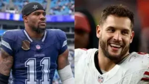 Nick Bosa net worth comparison in 2026(Getty Images) Micah Parsons vs