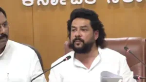 Karnataka minister B Nagendra resgined from the state cabinet on Friday, announcing
