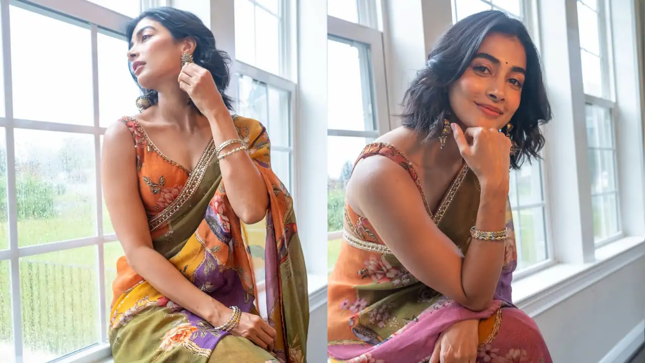 Clearly, actress Pooja Hegde is unaware of this rule, as she walked out in a vintage floral
