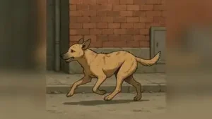 Shivamogga district police arrested a man on charges of shooting a stray dog to death after it