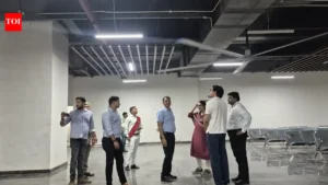 Varanasi Ropeway Project Director Pooja Mishra and other officials were present