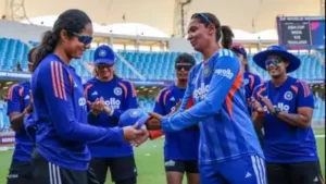 Pratika Rawal made her T20I debut for India in the Women's Asia Cup opener against Thailand