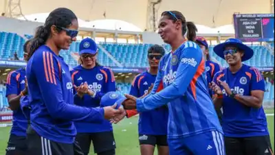 Pratika Rawal made her T20I debut for India in the Women's Asia Cup opener against Thailand