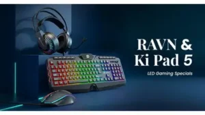 the RAVN wired gaming headset and the Ki-Pad 5 keyboard and mouse: The wider industry impact