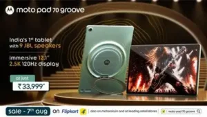 Moto Pad 70 Groove with 10,200 mAh battery 9-unit JBL Pro speaker: The wider industry impact