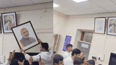 Amit was on a visit to various educational institutions in Pune, and when he went to meet