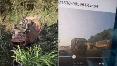The container trailer driver was killed, while the tempo driver sustained severe injuries