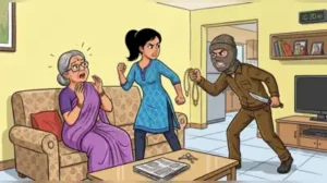 Man robs two women of Rs 8L gold chains in Bengaluru without uttering a word — Gone in 40 seconds