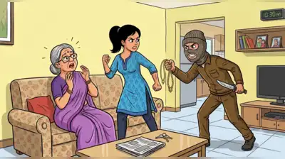 Man robs two women of Rs 8L gold chains in Bengaluru without uttering a word — Gone in 40 seconds