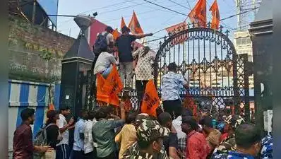 Malda: Congress Lok Sabha member Isha Khan Choudhury was stopped outside Malda College